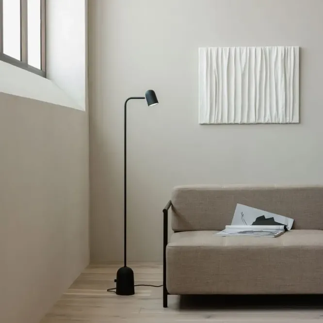 Lampa Podłogowa Buddy Ciemnoszara Northern