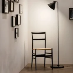 Lampa Podłogowa Captain Flint Antracytowa Flos