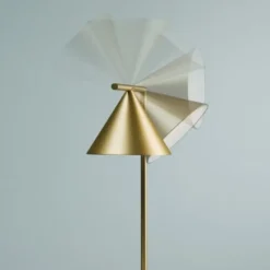 Lampa Podłogowa Captain Flint Mosiężna Flos