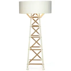 Lampa Podłogowa Construction Wood 139 Cm Biała Moooi