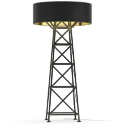 Lampa Podłogowa Construction 139 Cm Czarna Moooi