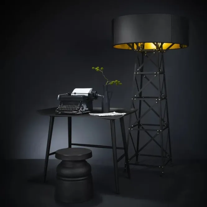 Lampa Podłogowa Construction 185 Cm Czarna Moooi