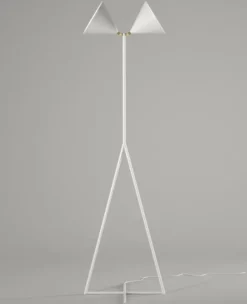 Lampa Podłogowa Deux Biała Atelier Areti
