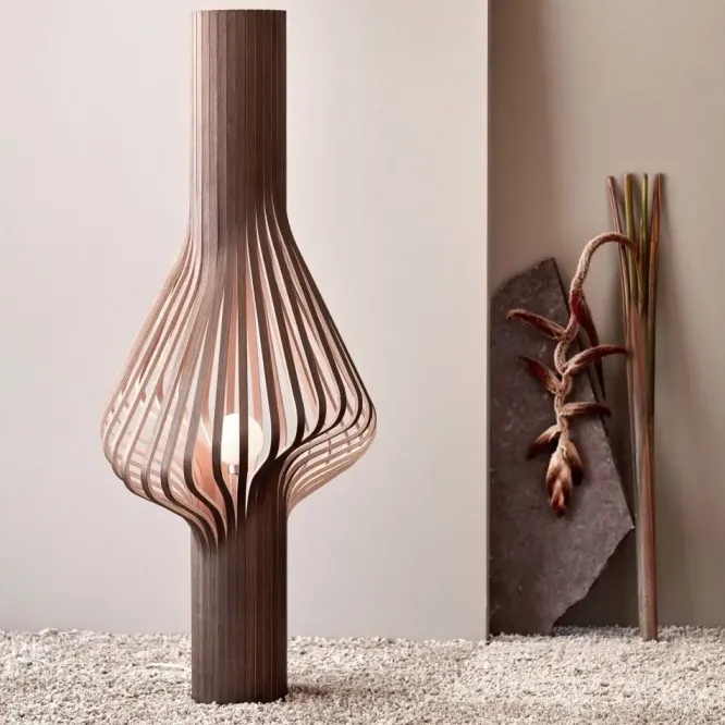 Lampa Podłogowa Diva Naturalny Dąb Northern