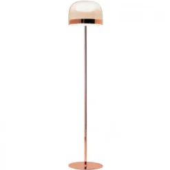 Lampa Podłogowa Equatore 175 Cm Różowa Fontana Arte