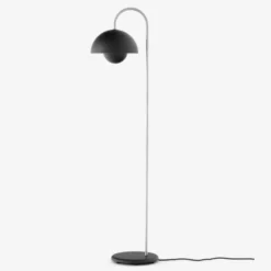 Lampa Podłogowa Flowerpot Vp12 Czarna Matowa Andtradition