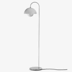 Lampa Podłogowa Flowerpot Vp12 Chromowana Andtradition