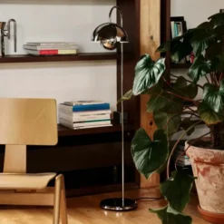 Lampa Podłogowa Flowerpot Vp12 Musztardowa Andtradition