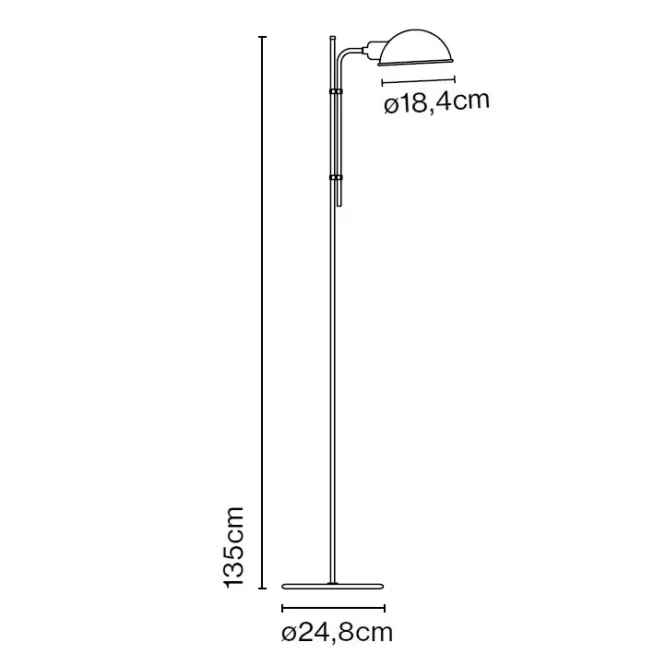 Lampa Podłogowa Funiculí Green Marset