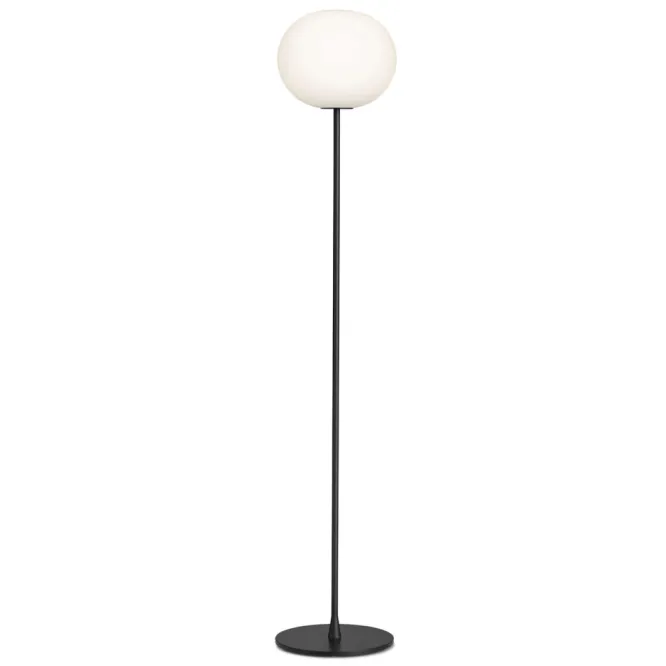 Lampa Podłogowa Glo-Ball F2 Czarna Flos