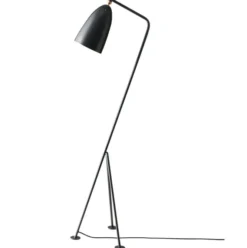 Lampa Podłogowa Grashoppa Antracytowa Szarość Gubi