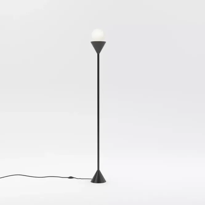 Lampa Podłogowa Harlequin Czarna Atelier Areti