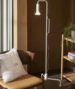 Lampa Podłogowa Ido Jasnoszara Hubsch