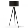 Lampa Podłogowa Iguazu Black Kave Home