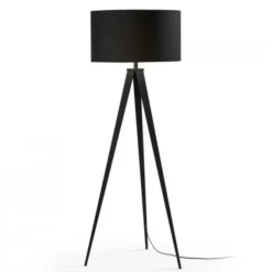 Lampa Podłogowa Iguazu Black Kave Home