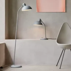 Lampa Podłogowa Kaiser Idell 6556-F Szara Fritz Hansen