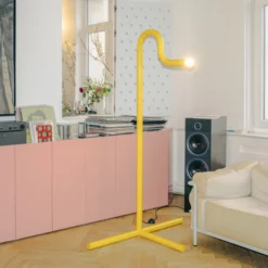 Lampa Podłogowa La Uno Żółta Valerie Object