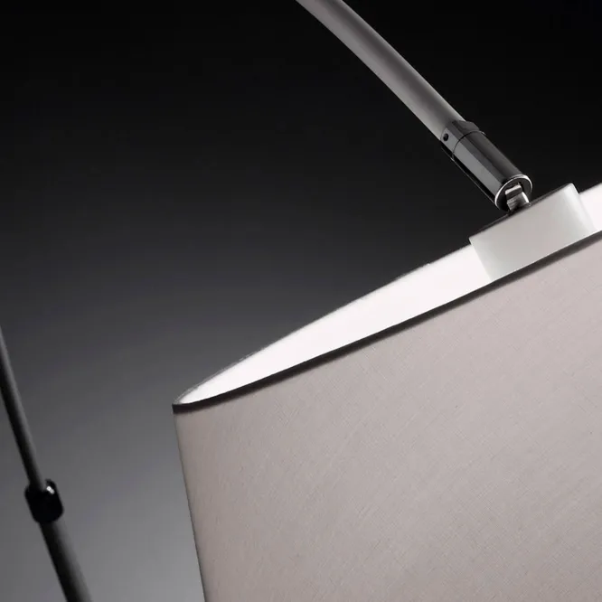 Lampa Podłogowa Lee Biała Kave Home