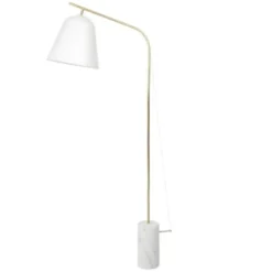 Lampa Podłogowa Line Two Biała Norr 11