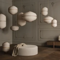 Lampa Podłogowa Lucen Dąb Przydymiony Bolia