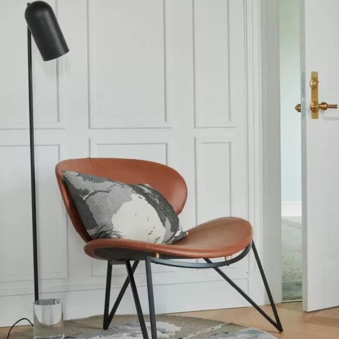 Lampa Podłogowa Luceo Czarna Aytm