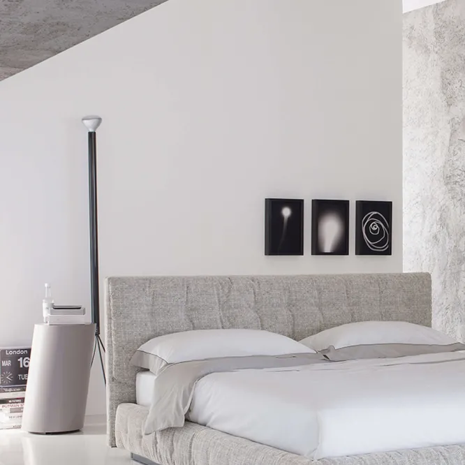 Lampa Podłogowa Luminator Antracytowa Flos