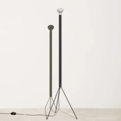 Lampa Podłogowa Luminator Antracytowa Flos