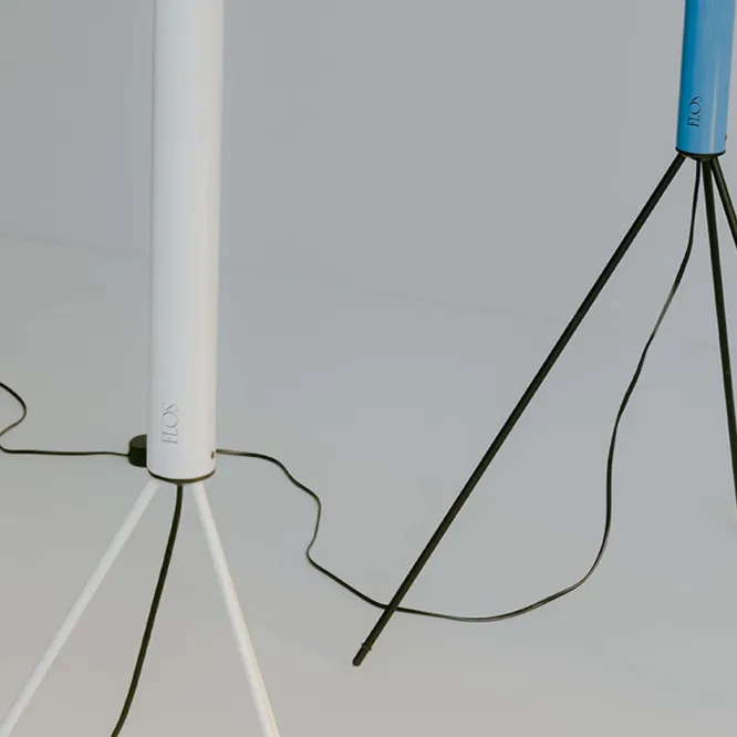 Lampa Podłogowa Luminator Antracytowa Flos