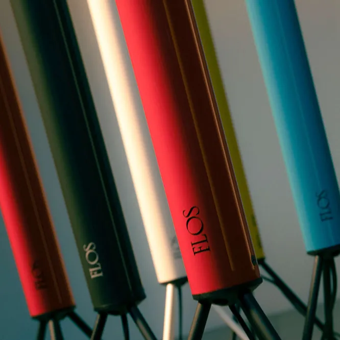 Lampa Podłogowa Luminator Antracytowa Flos