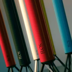 Lampa Podłogowa Luminator Czerwona Flos