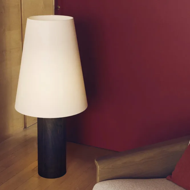 Lampa Podłogowa Marga Brązowa Kave Home
