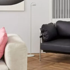 Lampa Podłogowa Marselis Jasnoszara Hay