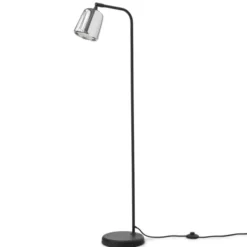 Lampa Podłogowa Material Stal Nierdzewna New Works