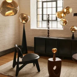 Lampa Podłogowa Melt Cone Fat Bronze Tom Dixon