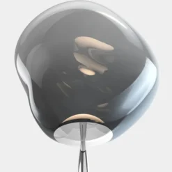 Lampa Podłogowa Melt Cone Fat Nickel Tom Dixon