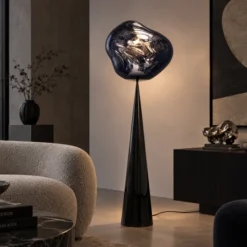 Lampa Podłogowa Melt Cone Fat Smoke Tom Dixon