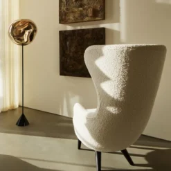 Lampa Podłogowa Melt Cone Slim Złota Tom Dixon