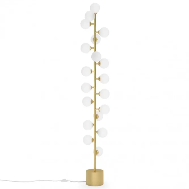 Lampa Podłogowa Mimosa 069 Mosiężna Atelier Areti
