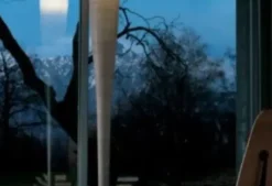 Lampa Podłogowa Mite Czarna Foscarini