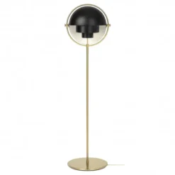Lampa Podłogowa Multi-Lite Brass Soft Black Semi Matt Gubi
