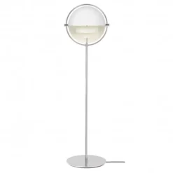 Lampa Podłogowa Multi-Lite Chrome White Semi Matt Gubi
