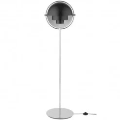 Lampa Podłogowa Multi-Lite Chrome Black Semi Matt Gubi