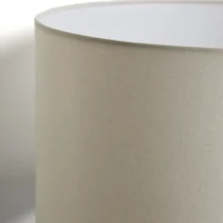 Lampa Podłogowa Niani Drewno Kauczukowe Brązowe Kave Home