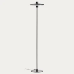 Lampa Podłogowa Nuvira Czarna Kave Home
