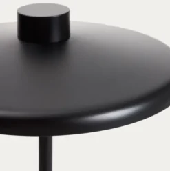 Lampa Podłogowa Nuvira Czarna Kave Home