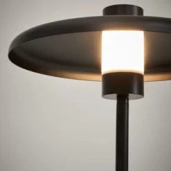 Lampa Podłogowa Nuvira Czarna Kave Home