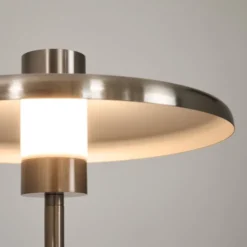 Lampa Podłogowa Nuvira Srebrna Kave Home
