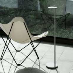 Lampa Podłogowa Oblique Biała Flos