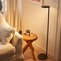 Lampa Podłogowa Oblique Brązowa Flos
