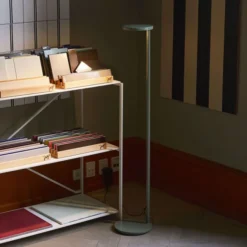 Lampa Podłogowa Oblique Zielona Flos